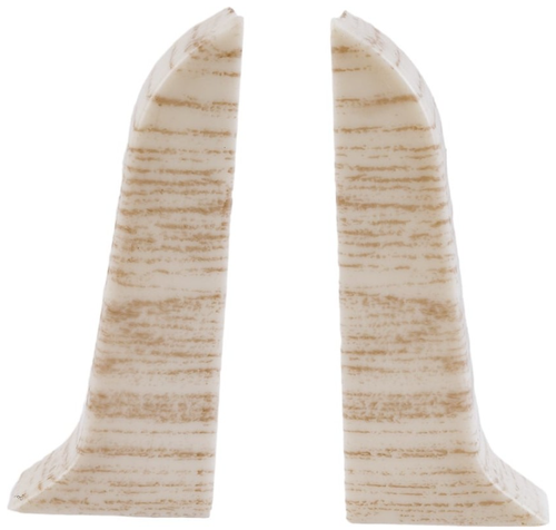 Заглушка для плинтуса ПВХ 58мм 2шт/уп 5801