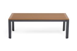 "Лотос" лаунж-зона 5-местная из алюминия, цвет темно-серый