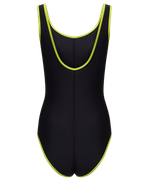 Купальник для плавания Edge Black/Lime, полиамид