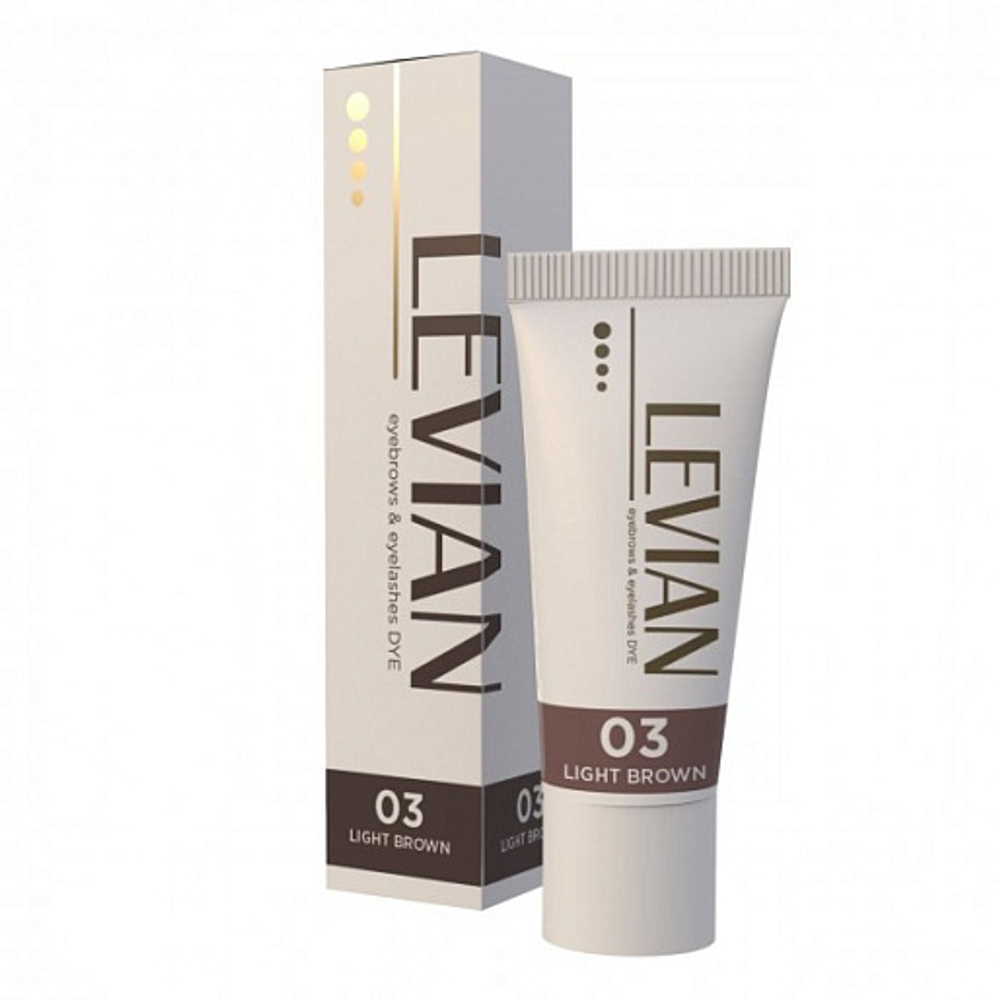 Краска для ресниц и бровей LEVIAN, 15 мл