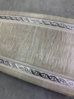 Слоновая кость "Ария" (7см) декоративная планка (бленда)