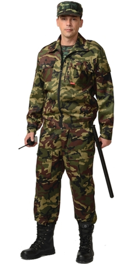 Костюм "Фрегат" куртка, брюки (тк. Грета ) КМФ зеленый