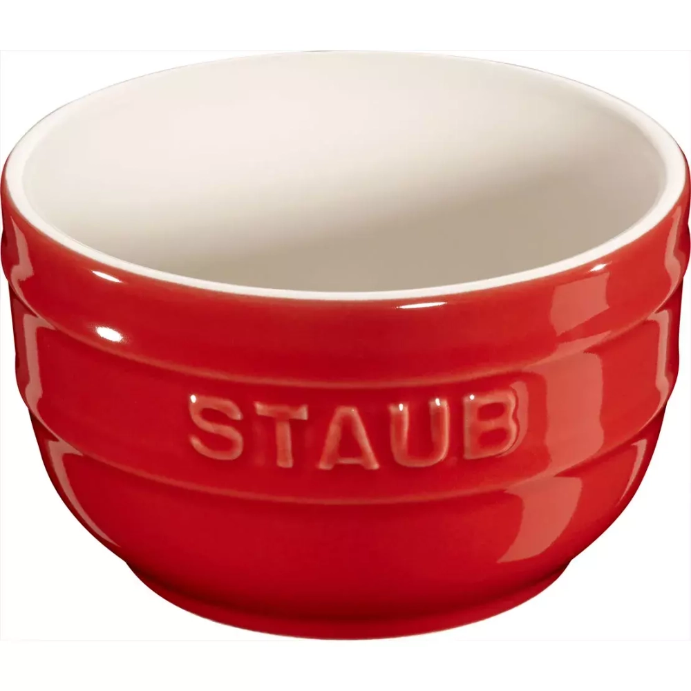 STAUB - Набор из 4 красных формочек 9см. / артикул   40508-154-0  / GTIN 3272340049910