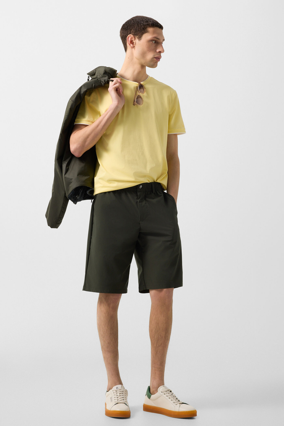 Футболка BOGNER RYAN-2 в желтом цвете