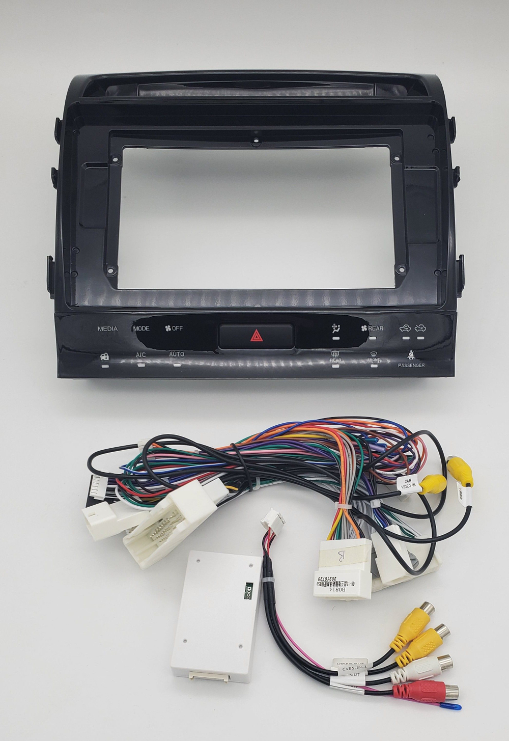 установочный комплект TOYOTA Land Cruiser 200 2007-2015 top, рамка + проводка KB-SF-1620-2-B