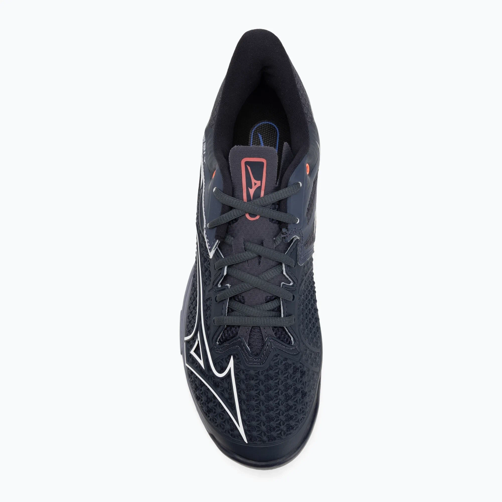 Теннисные кроссовки Mizuno Wave Exceed Tour 6 CC odyssey gray/white/blue granite