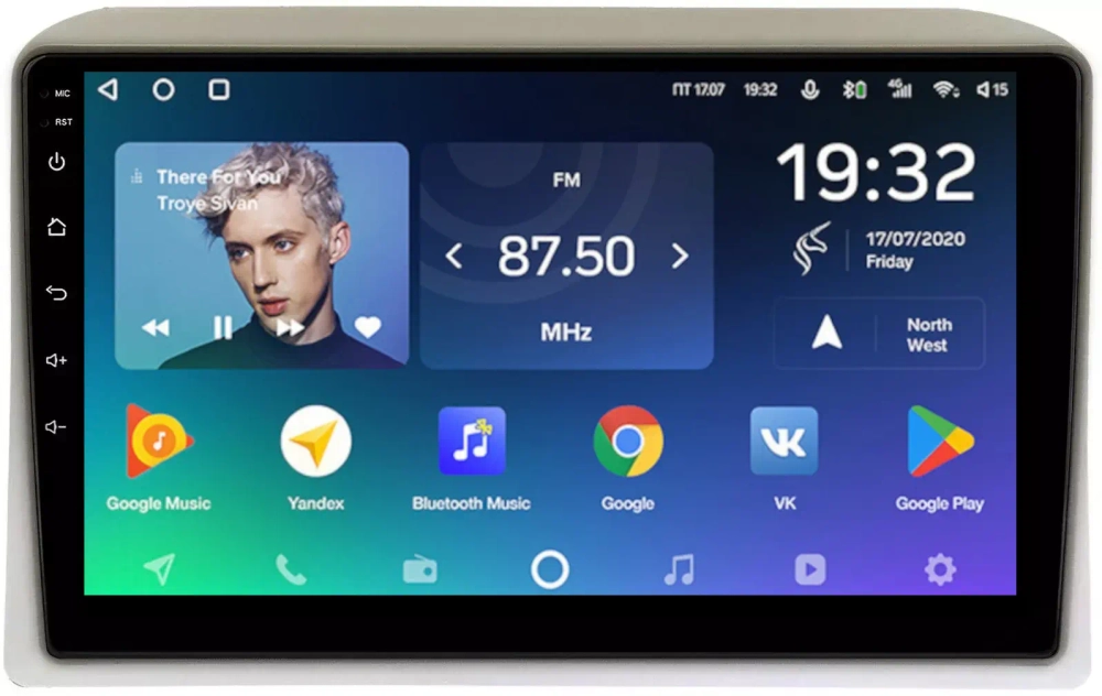 Магнитола для Nissan Serena C25 2005-2007 (рамка тип1 бежевая) - Teyes SPRO+ Android 10, ТОП процессор, 4-32, SIM-слот