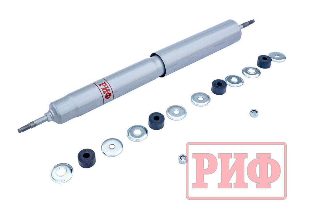 Амортизатор усиленный передний газовый Toyota Land Cruiser 80/105 лифт 50 мм РИФ