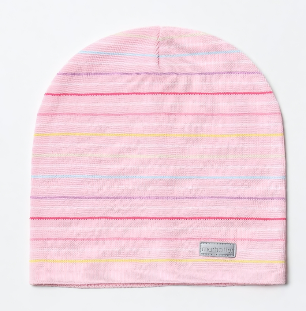 Шапка для девочки, цвет светло-розовый, р. 54/ 9908173 Marhatter