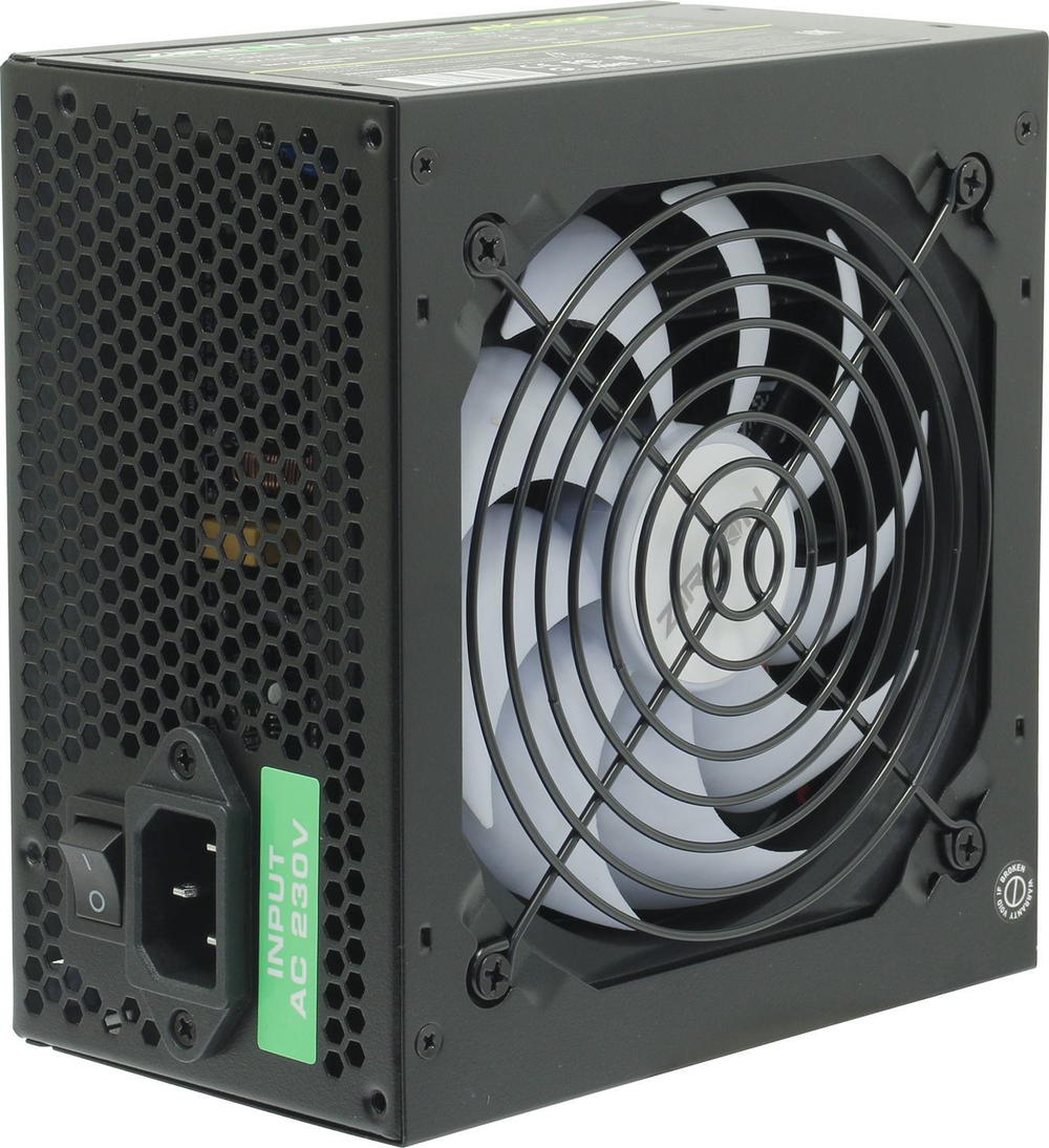 Блок питания ZIRCON &lt;AK-600&gt;  600W  ATX (24+2х4+2x6/8пин)