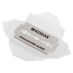 Сменные кассеты для бритья Kodak Double edge blade двухсторонние классические лезвия для Т-образных станков