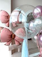 Воздушные шары на выписку для девочки №8100