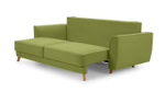 Диван Майами Лайт Vivaldi 32 240*103*90 см, Зеленый  Еврокнижка Фиеста