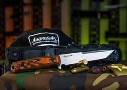 Тактический нож Aggressor AUS-8 Stonewash Black-Orange G10