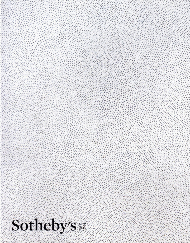 Каталог аукциона Sotheby's, Нью-Йорк, Современное искусство: дневной аукцион от 19 мая 2017 года