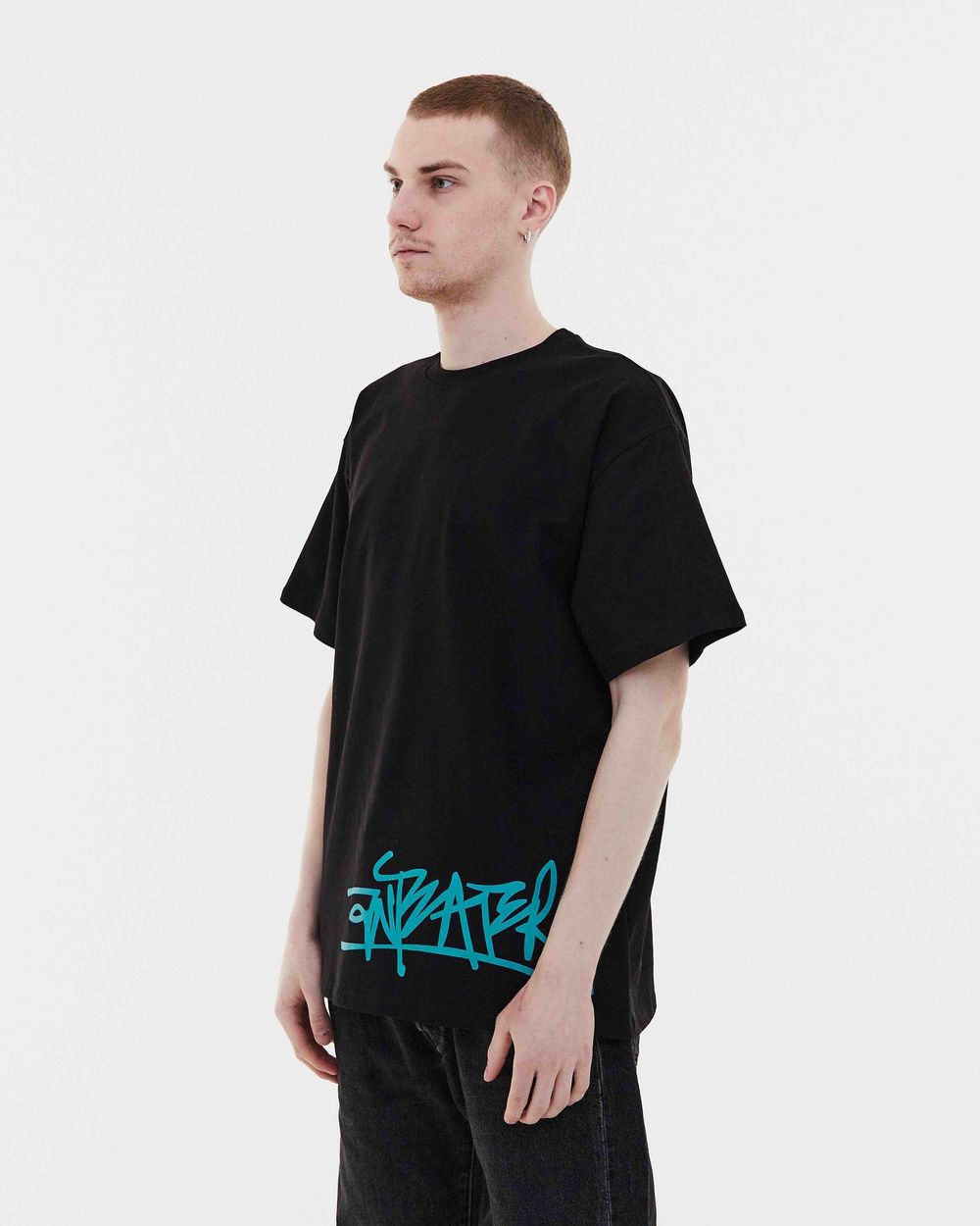 Футболка Anteater 337 Big Blue Tag черная