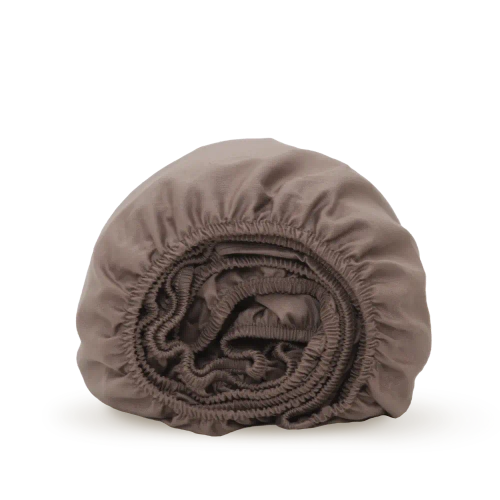 Простыня на резинке BuyColor (сатин) Шоколад