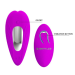 Лиловый вибромассажер Magic Finger с пультом ДУ (Цвет: лиловый)