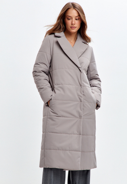 Стеганое пальто