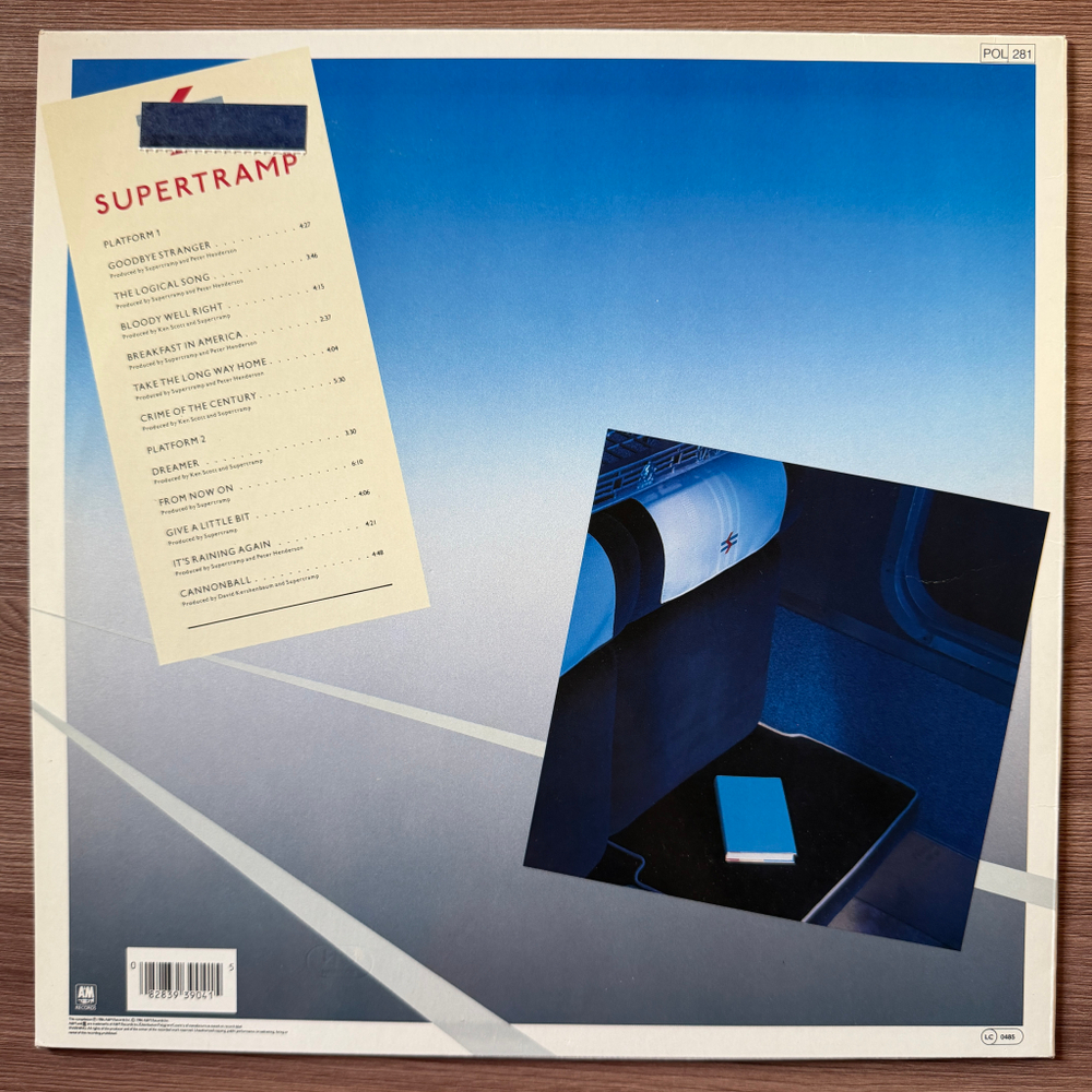 Supertramp ‎– The Autobiography Of Supertramp (Германия 1986г.)