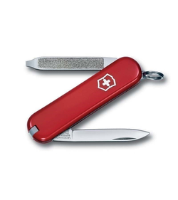 Нож-брелок VICTORINOX Escort, 58 мм, 6 функций, красный