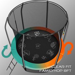 Каркасный батут Clear Fit FamilyHop 14Ft