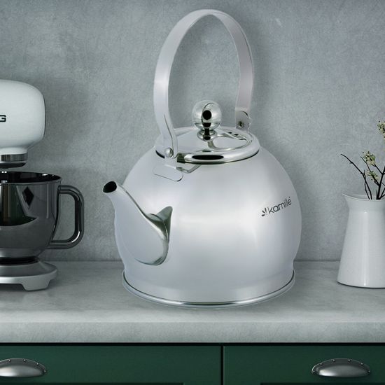 Чайник заварочный 1 л. из нержавеющей стали Kamille KM-1094