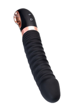 Нереалистичный вибратор Waname D-Splach Hurricane черный 22,5 см