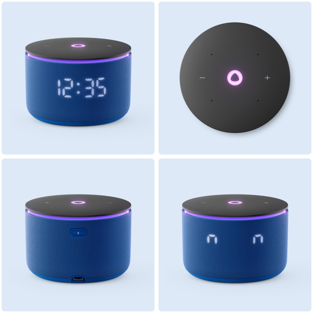 Умная колонка Яндекс Мини 3 Про синий