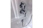 Душевая кабина Royal Bath RB8120BP2-M 120x80 профиль белый/стекло матовое