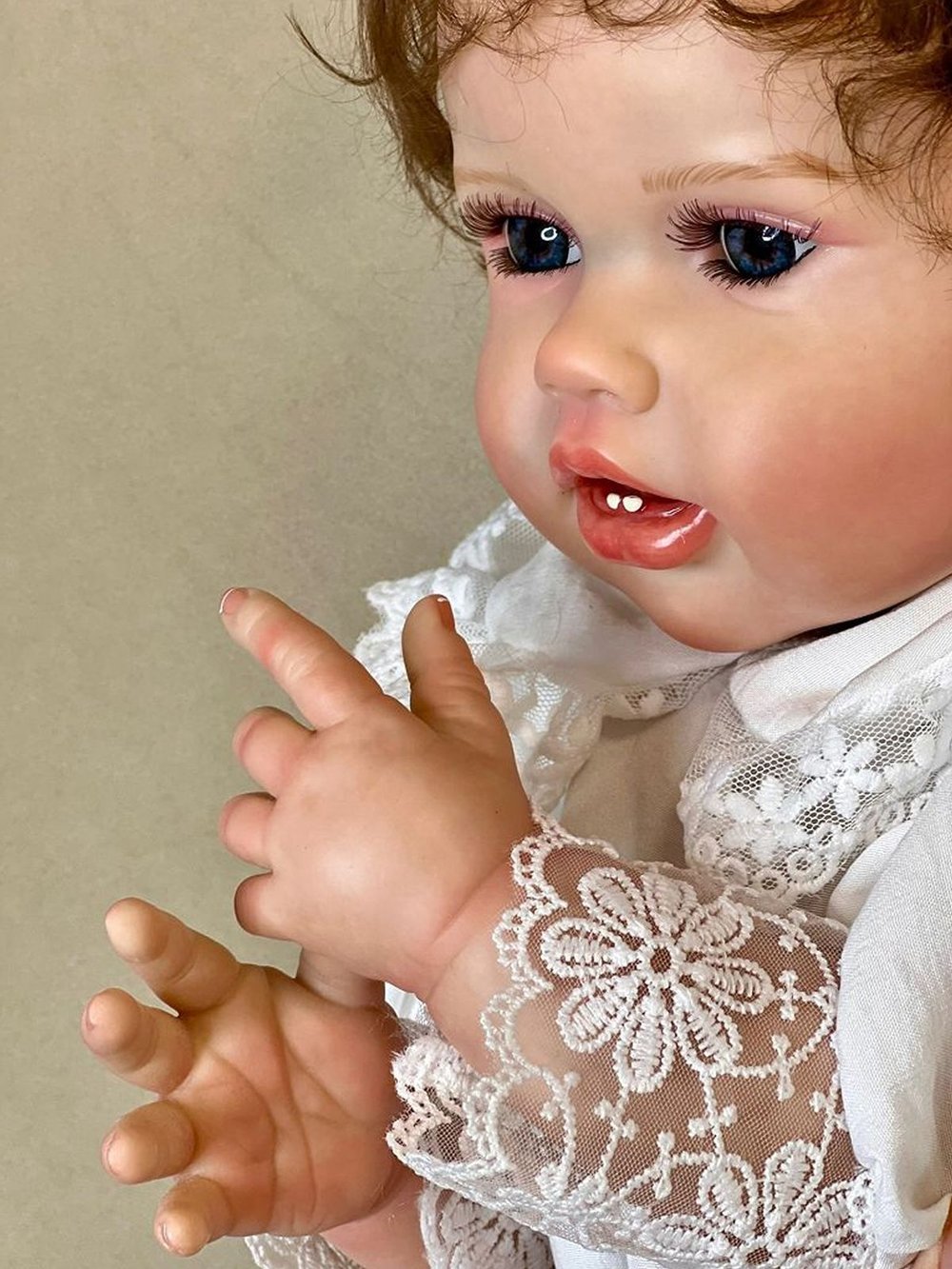 Кукла Реборн мягконабивная 60см в пакете (FA-589)