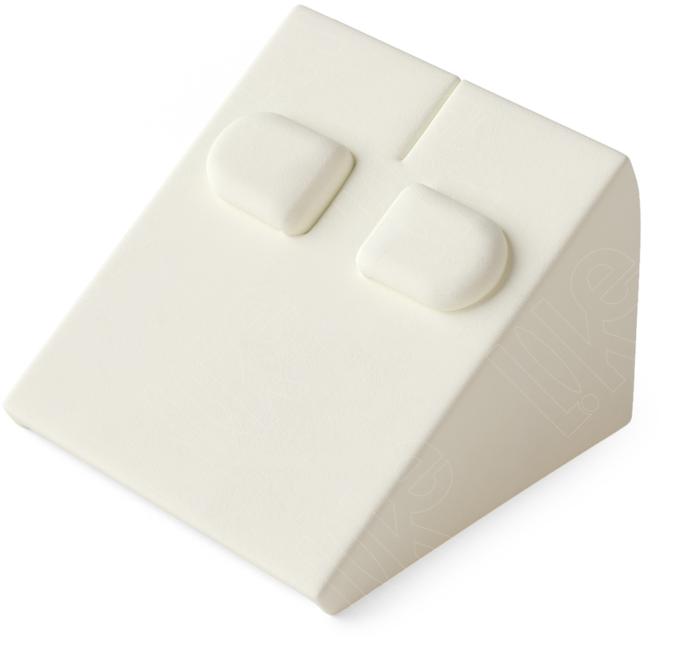 Вкладыш 09/стойка/для серег/2 язычка/прорезь для нитки