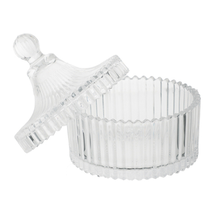 Сахарница стекло 9x12.5см