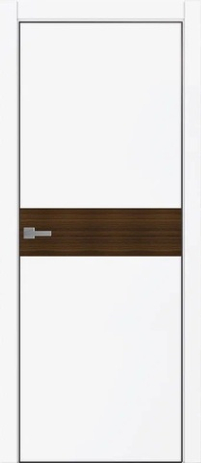 Межкомнатная дверь Сканди "Tamburat 4106" Белый Супермат
