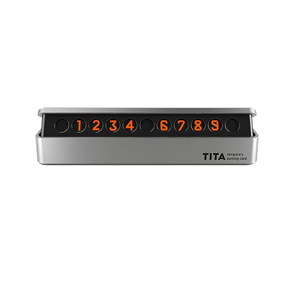 Временная карта парковки Xiaomi bcase TITA Temporary Parking Card - Silver