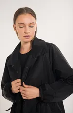 Парка-плащ Alexandra Talalay AW012 черный