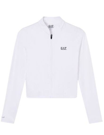 Женская теннисная куртка EA7 Tennis Pro In Ventus7 - white