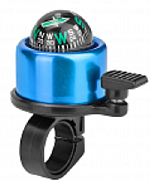 Звонок 14A-09 алюминий/пластик, чёрно-синий "Компас"