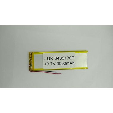 Battery 0435130P 3.7V 3000mAh Lipo Lithium Polymer Rechargeable Battery (3.5*45*110mm) MOQ:50