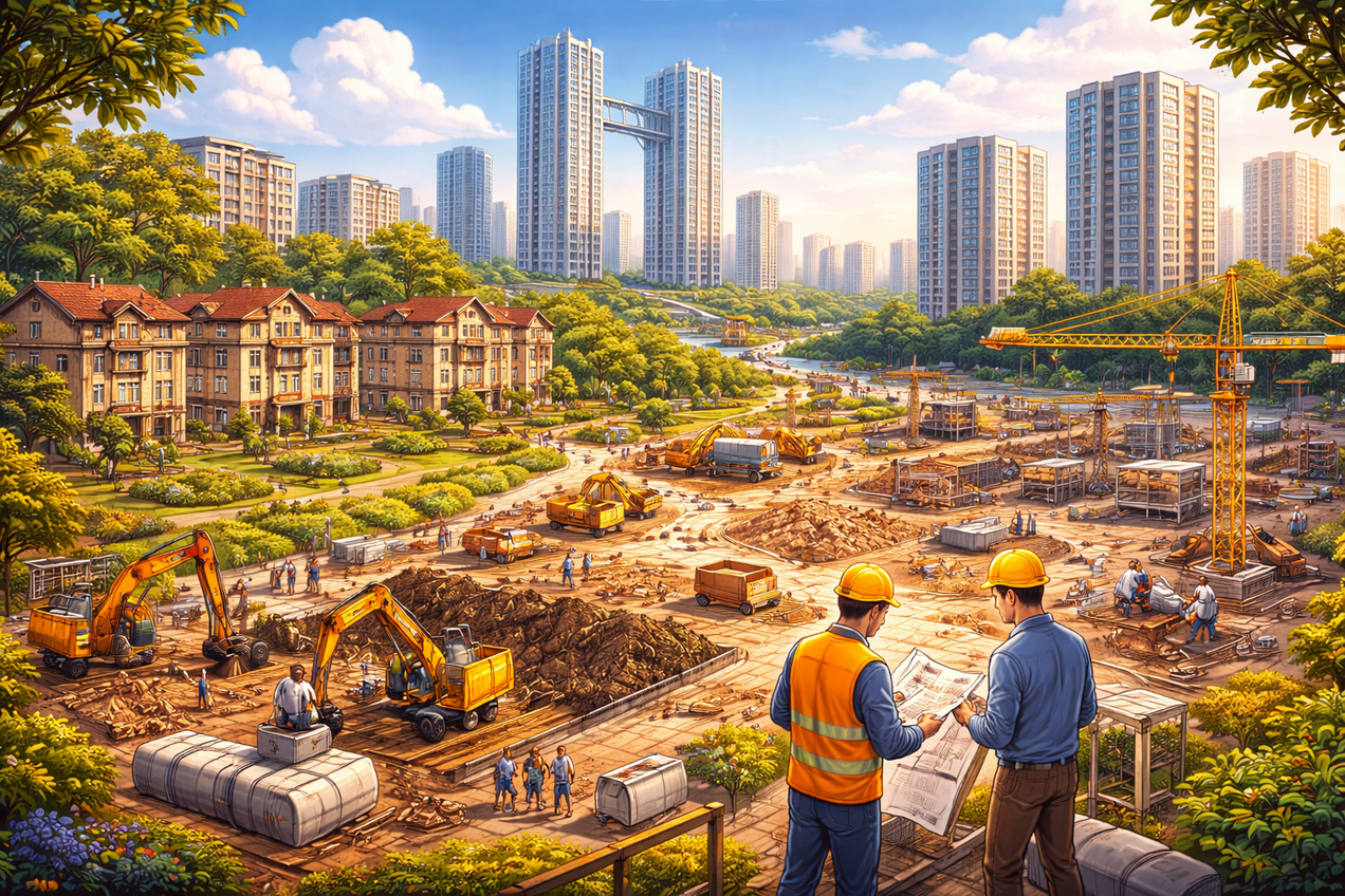 🏗 Что скоро начнут строить в Новосибирске: топ новых проектов и что они значат для покупателей