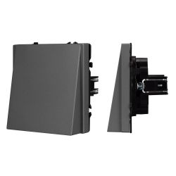 Механизм вывода кабеля SCT-NOBE-MCO1-SFPL-GR (Arlight, Серый базальт) 061806