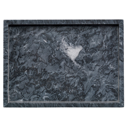 Поднос 28х20см Bergenson Bjorn Marm черный