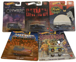 Hot Wheels Premium Replica Entertainment 5-pack (2022)