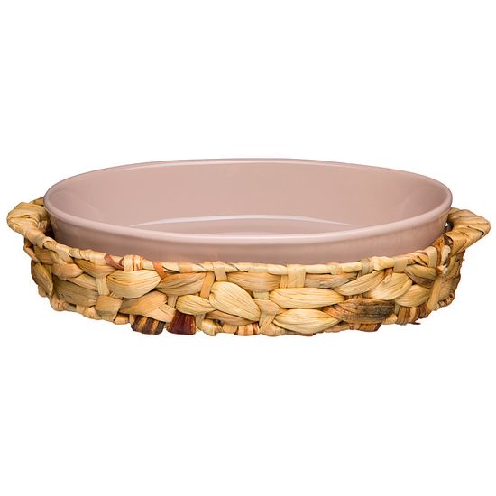 Блюдо для запекания в плетеной корзине Люби, 1200мл
