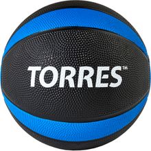 Медбол TORRES AL00223, 3кг., черно-синий