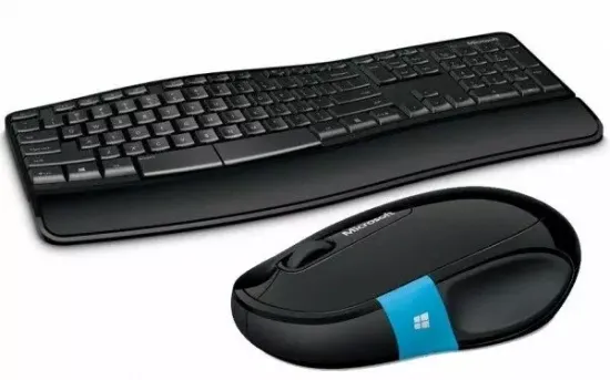 Комплект клавиатура + мышь Microsoft Sculpt Comfort Desktop Black USB, черный