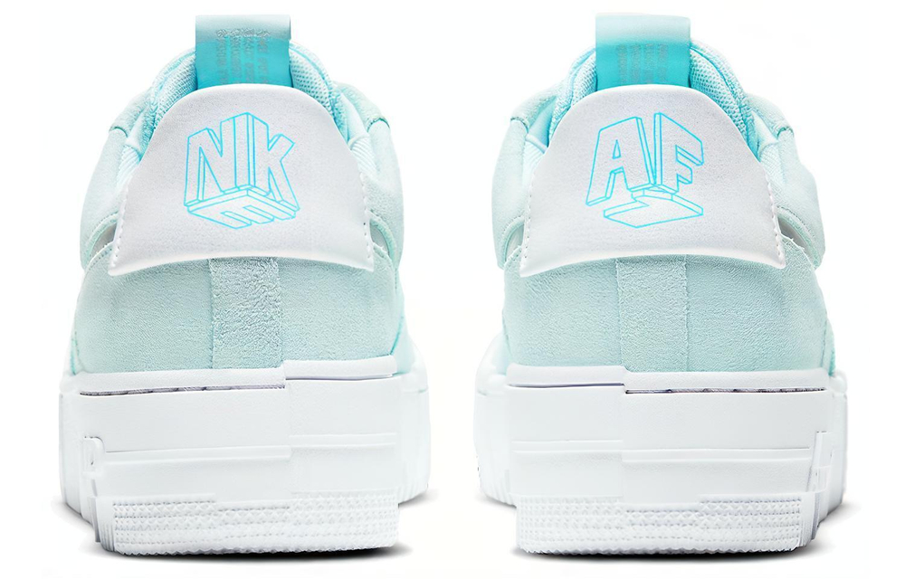 Кроссовки Nike Air Force 1 Pixel Mint Green (Женская размерная сетка)