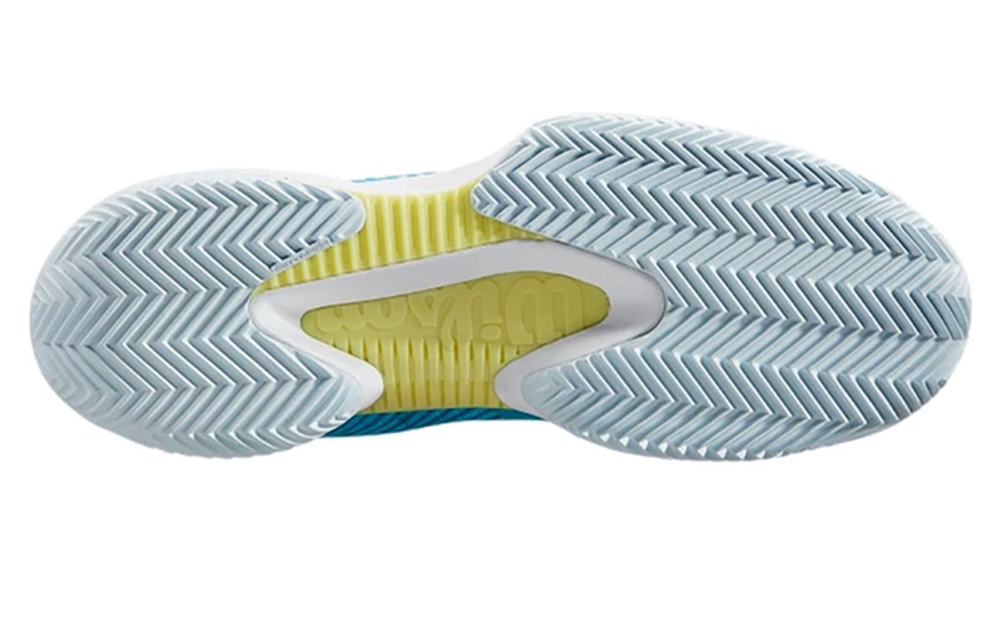 Женские Кроссовки теннисные Wilson Kaos Swift 1.5 Clay W - algiers blue/white/snny limy
