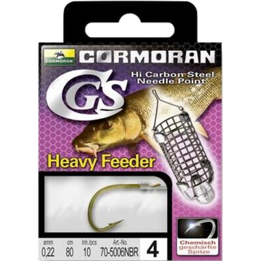 Крючок Cormoran с поводком GCS 70-5006NBR Поводок 80см -