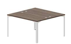 Составной стол на 2 рабочих места 138х136,6х75см (4 громмета)